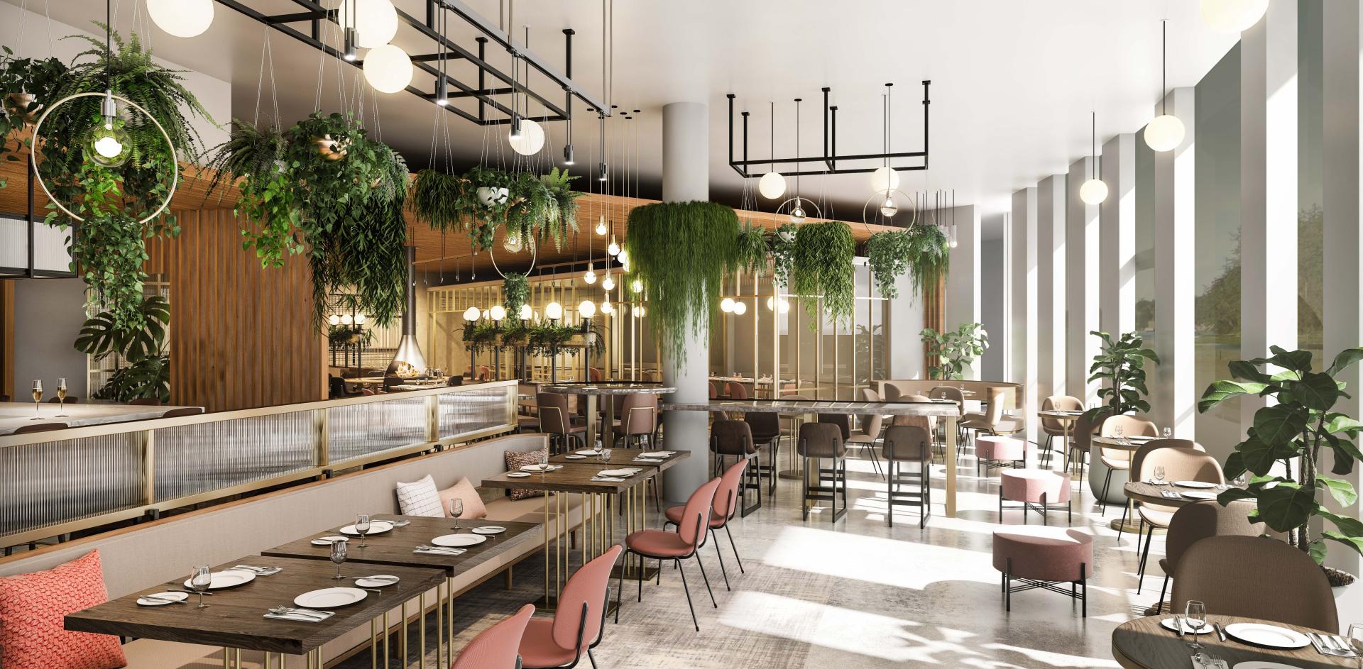 Hotel Chadstone common area