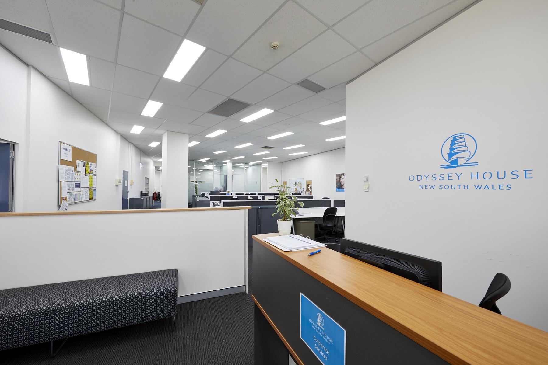 Odyssey House office entry