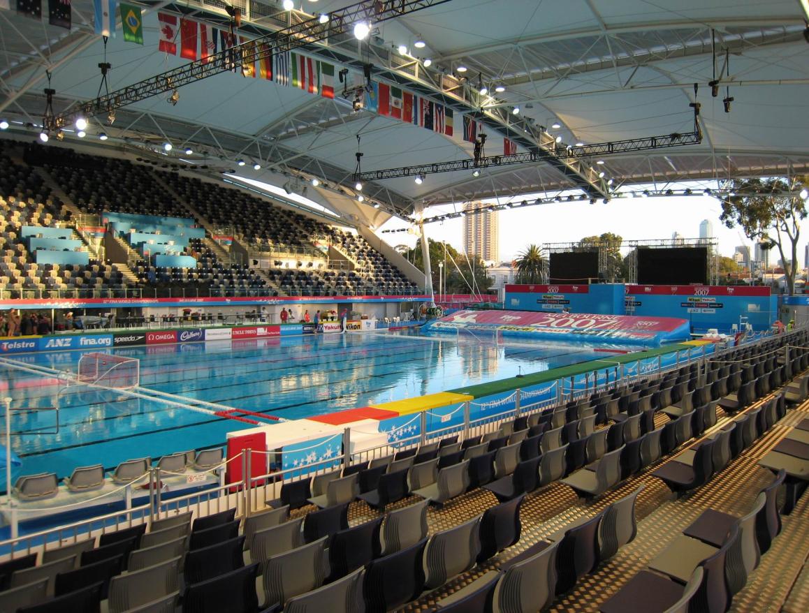 2007 FINA World Swimming Championships Overlay